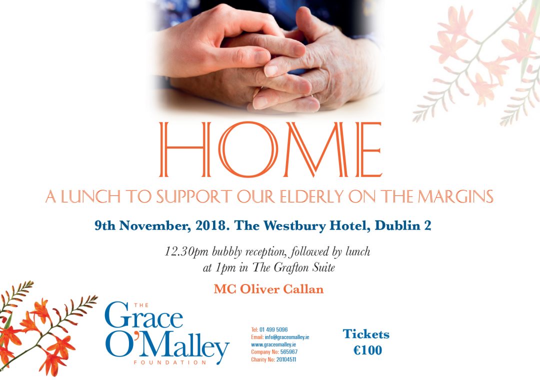 HOME a fundraising lunch to help our elderly on the margins.